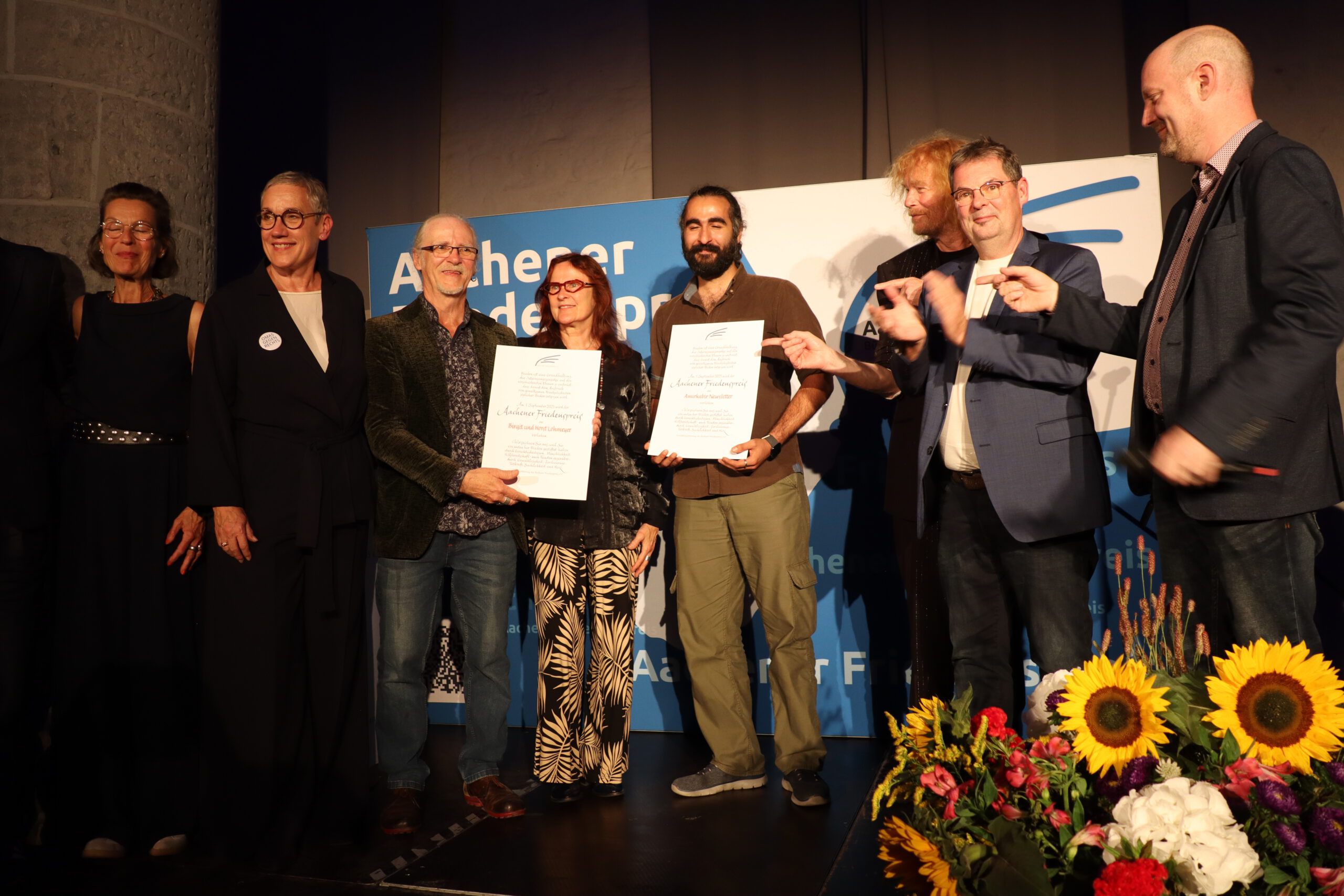 Gary Evans, Aachener Friedenspreis e.V.